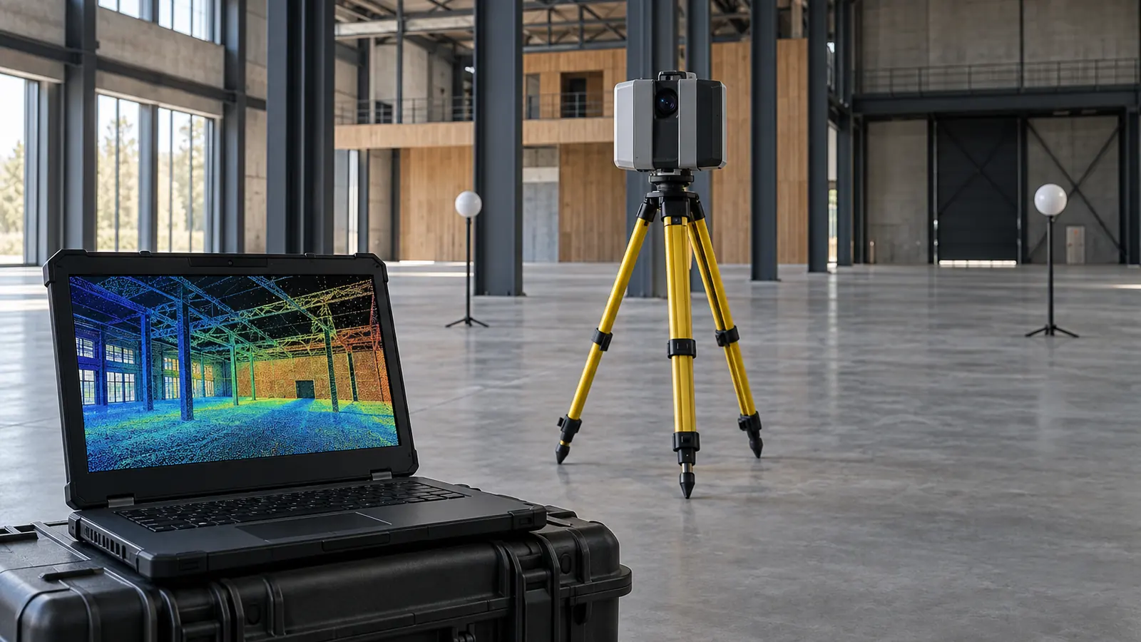 Nuvola di punti da rilievo con laser scanner 3D